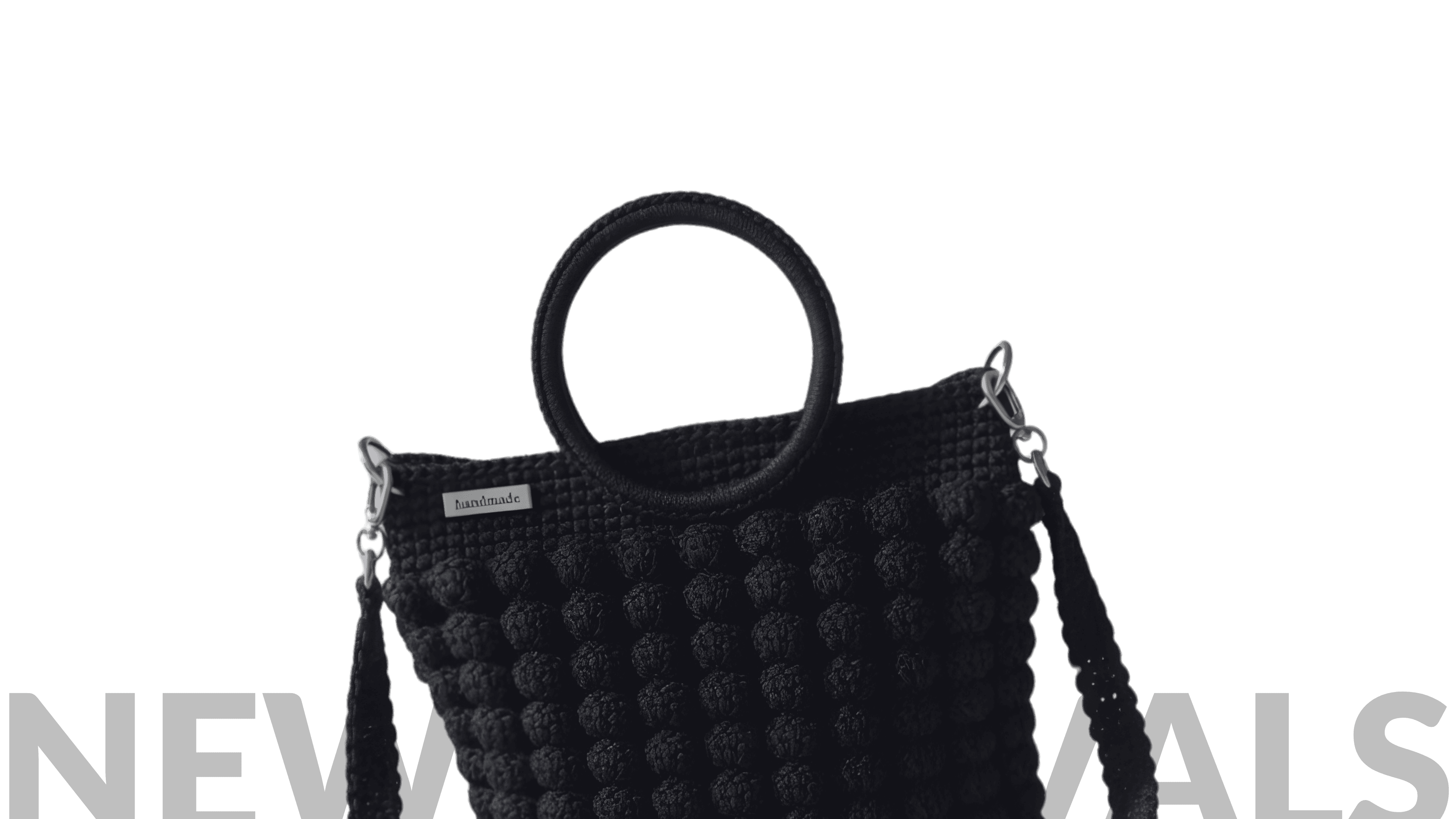 Purple leather bag